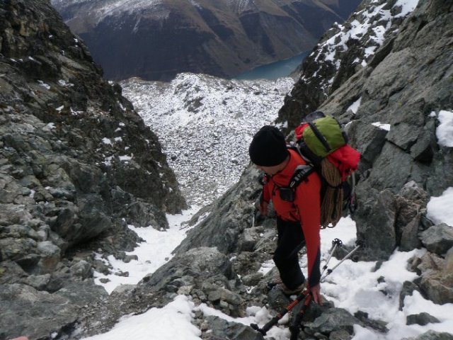 Traversée des grandes aiguilles de l&#039;Argentière