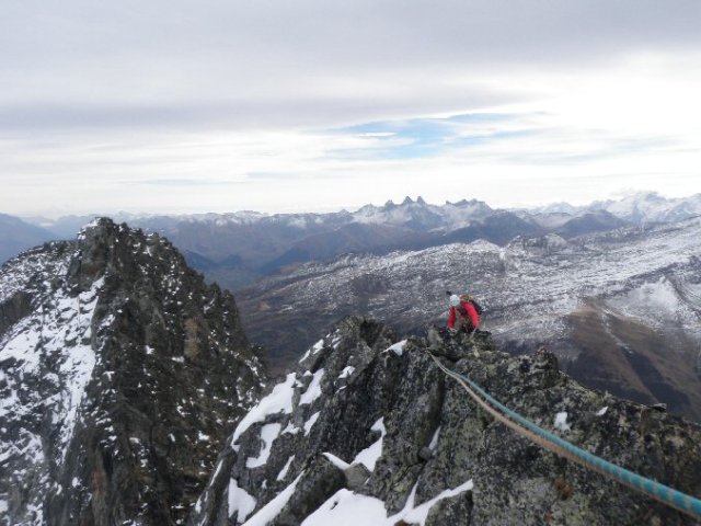 Traversée des grandes aiguilles de l&#039;Argentière