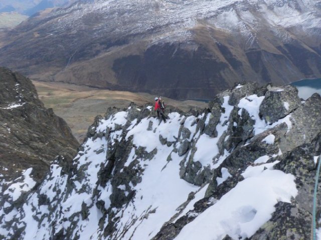 Traversée des grandes aiguilles de l'Argentière