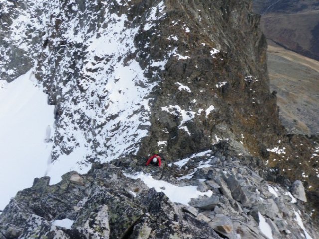 Traversée des grandes aiguilles de l'Argentière
