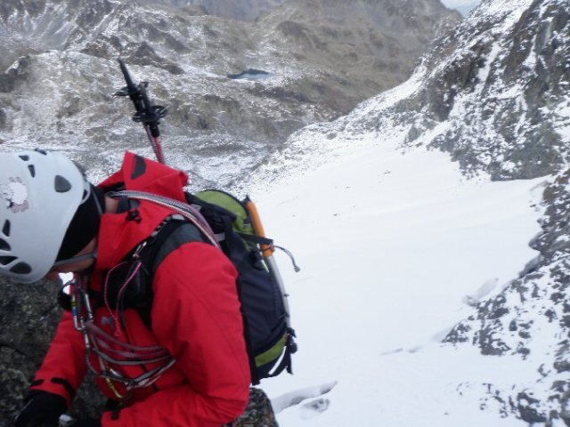 Traversée des grandes aiguilles de l&#039;Argentière