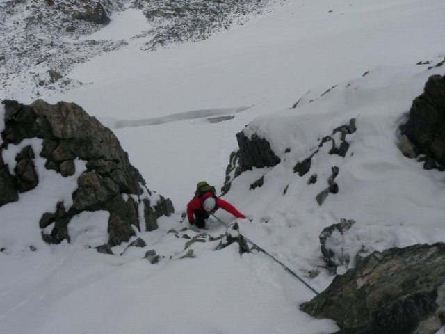 Traversée des grandes aiguilles de l&#039;Argentière