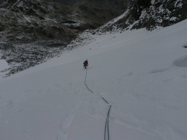 Traversée des grandes aiguilles de l&#039;Argentière