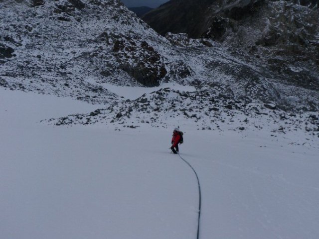 Traversée des grandes aiguilles de l&#039;Argentière