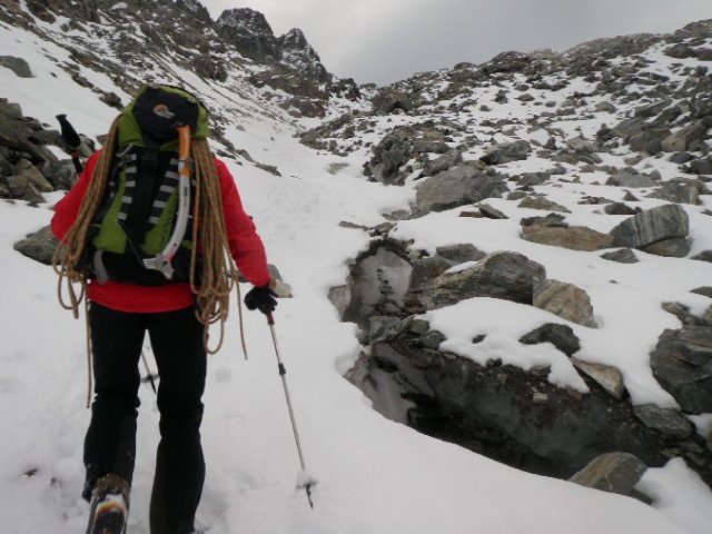 Traversée des grandes aiguilles de l&#039;Argentière