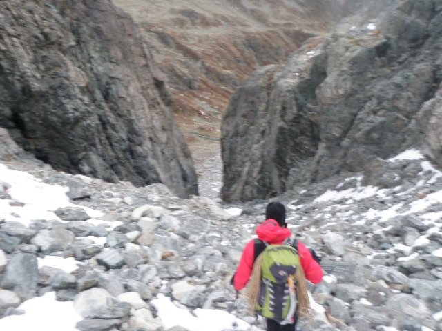 Traversée des grandes aiguilles de l&#039;Argentière
