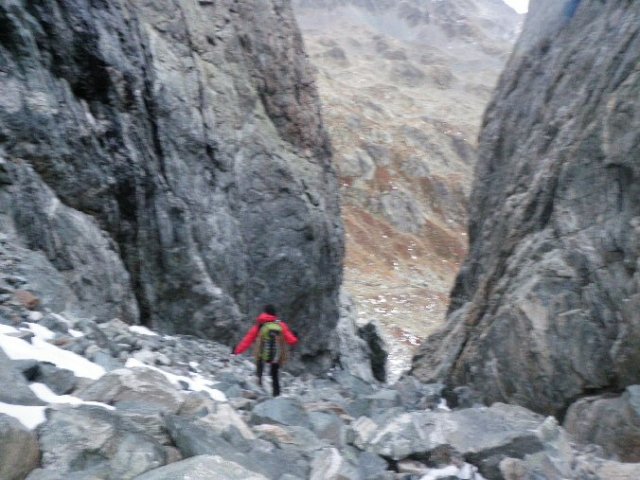 Traversée des grandes aiguilles de l&#039;Argentière