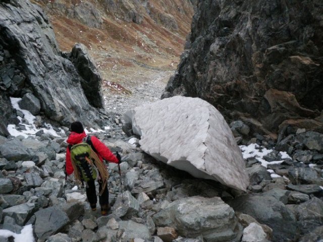 Traversée des grandes aiguilles de l&#039;Argentière
