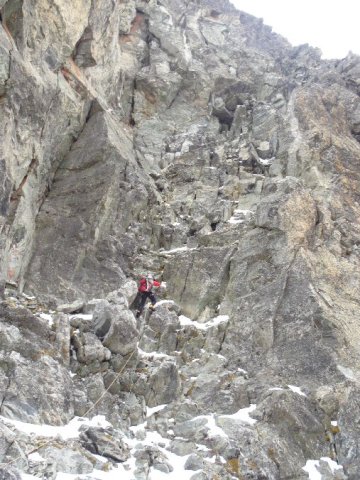Traversée des grandes aiguilles de l&#039;Argentière