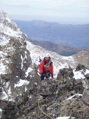 Traversée des grandes aiguilles de l&#039;Argentière