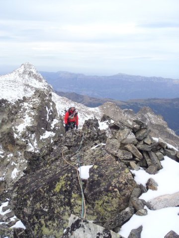Traversée des grandes aiguilles de l&#039;Argentière