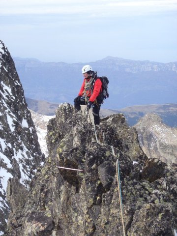 Traversée des grandes aiguilles de l&#039;Argentière